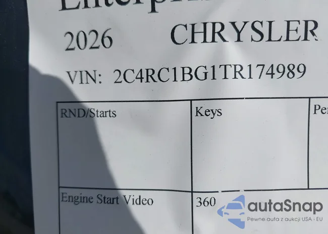 2C4RC1BG1TR174989: 44506001