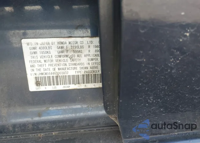 JHMCM56446C003837: 44506115