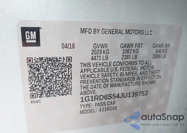 1G1RD6S54JU139753: 44505307