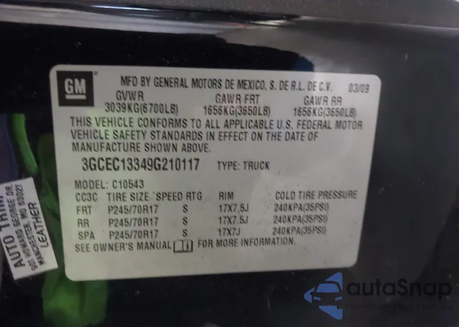 3GCEC13349G210117: 44505422