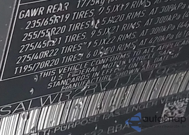 SALWR2RV1JA196299: 44505609