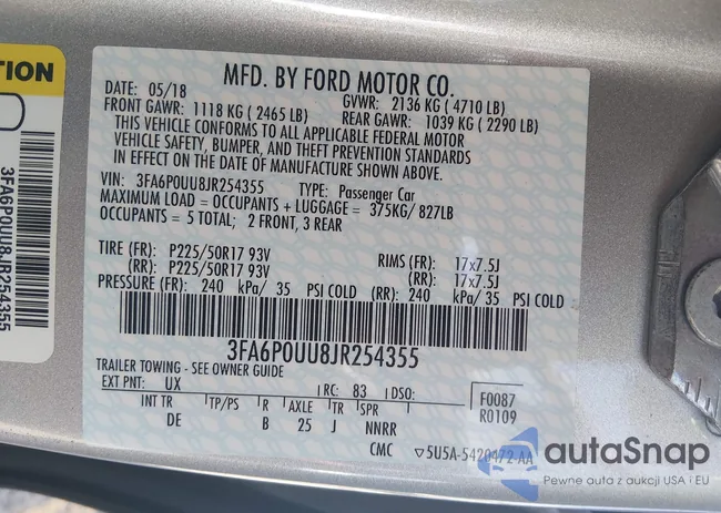 3FA6P0UU8JR254355: 44507004