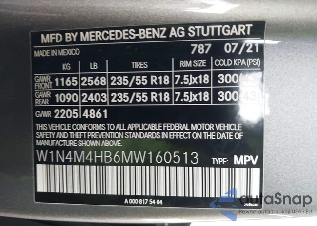 W1N4M4HB6MW160513: 44506591