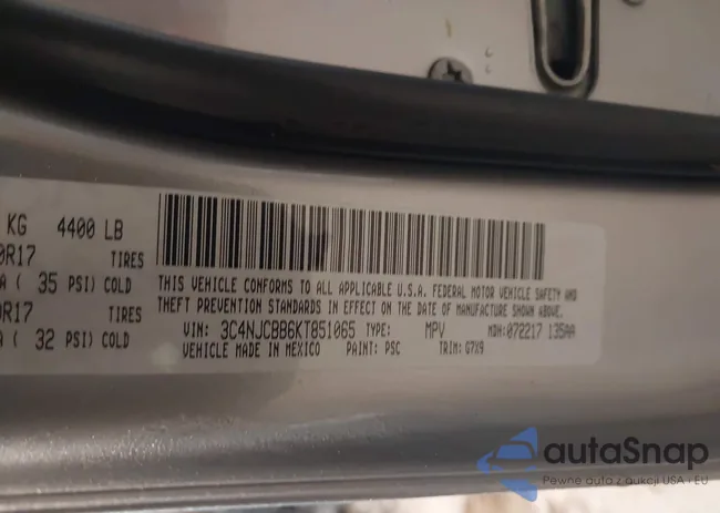 3C4NJCBB6KT851065: 44507943