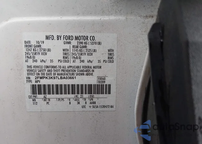 2FMPK3K97LBA03661: 44508039