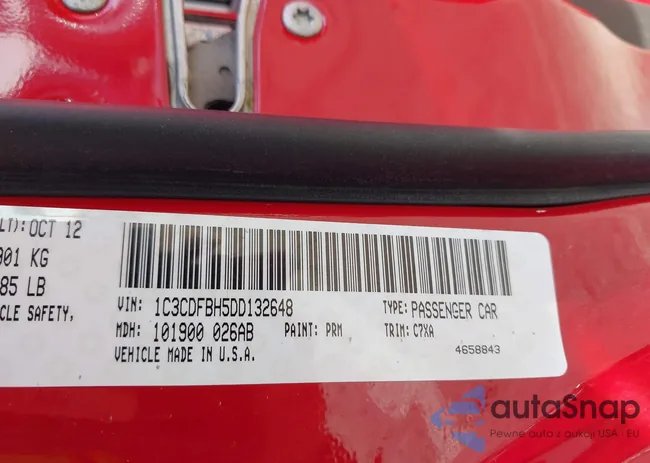 1C3CDFBH5DD132648: 44507308