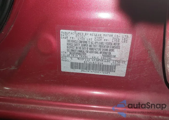 3N1CN7AP0HK472029: 44508716