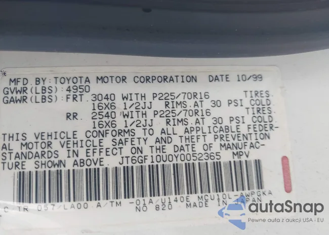 JT6GF10U0Y0052365: 44508779