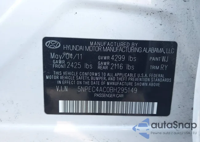 5NPEC4AC0BH295149: 44509135