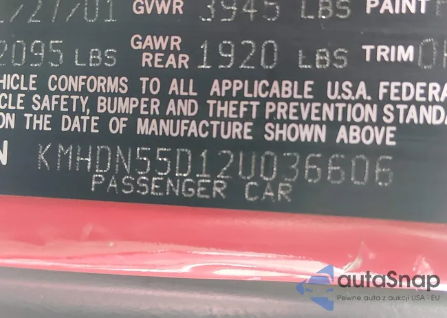 KMHDN55D12U036606: 44509219