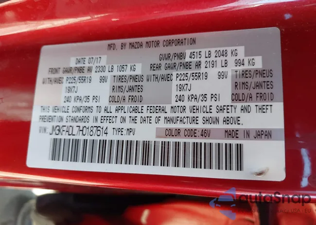 JM3KFADL7H0187614: 44509728