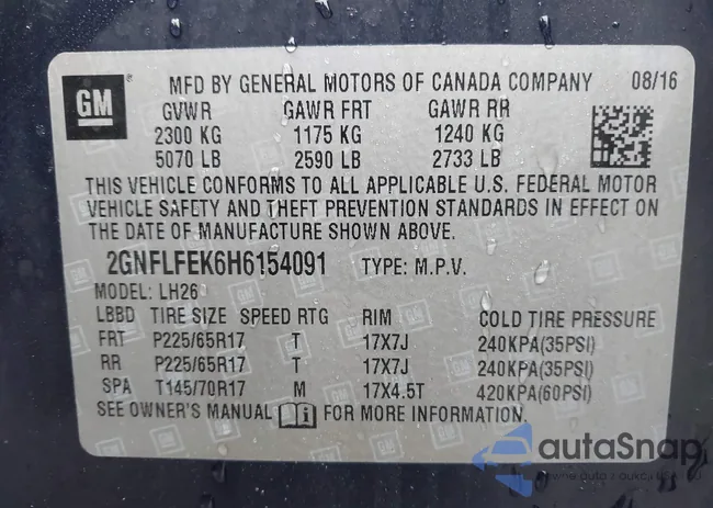 2GNFLFEK6H6154091: 44509968