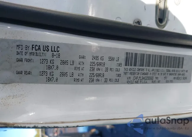 1C4PJMLB4KD292683: 44509987