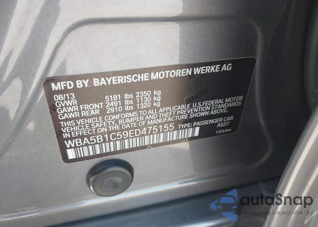 WBA5B1C59ED475155: 44509249