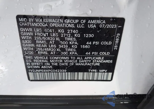 1V2JNPE8XPC042339: 44509293