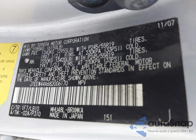 JTEEW44A682006170: 44510663