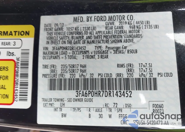 3FA6P0HR7DR143452: 44510839