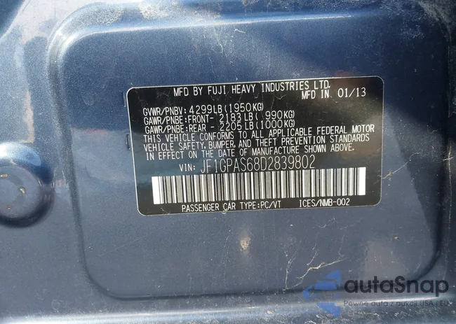 JF1GPAS68D2839802: 44510863