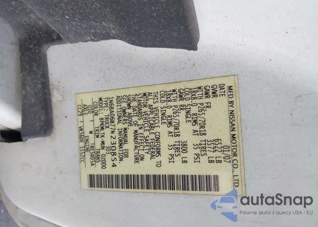 1N6BA06B77N230854: 44510929