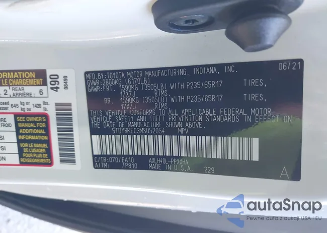 5TDYRKEC3MS052054: 44510988