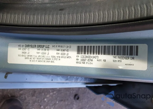 1C3CCBAG5EN164273: 44511019