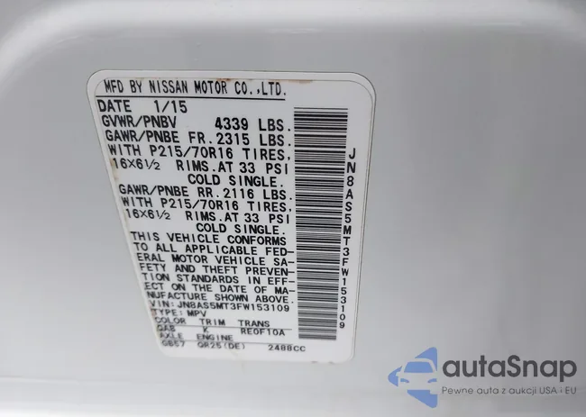 JN8AS5MT3FW153109: 44511028