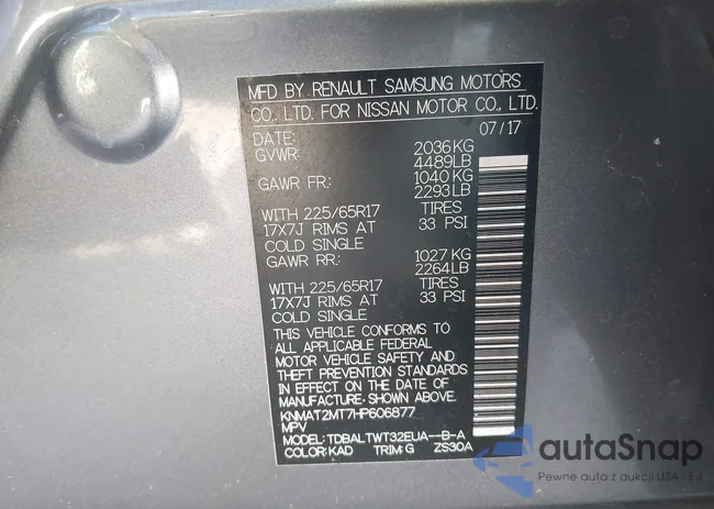 KNMAT2MT7HP606877: 44511102