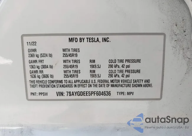 7SAYGDEE5PF604636: 44511226