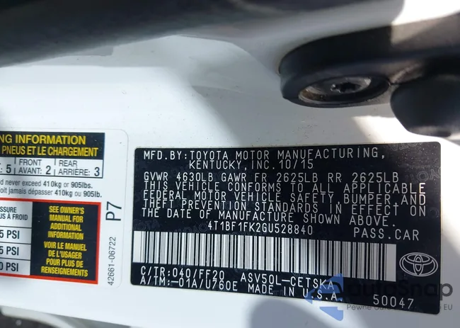 4T1BF1FK2GU528840: 44510272