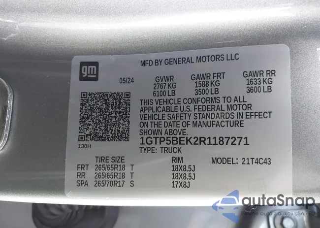 1GTP5BEK2R1187271: 44510349