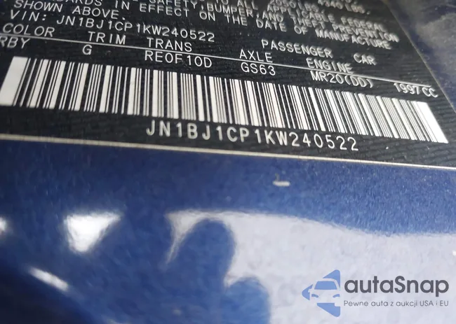 JN1BJ1CP1KW240522: 44510422