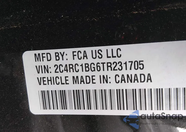 2C4RC1BG6TR231705: 44510428