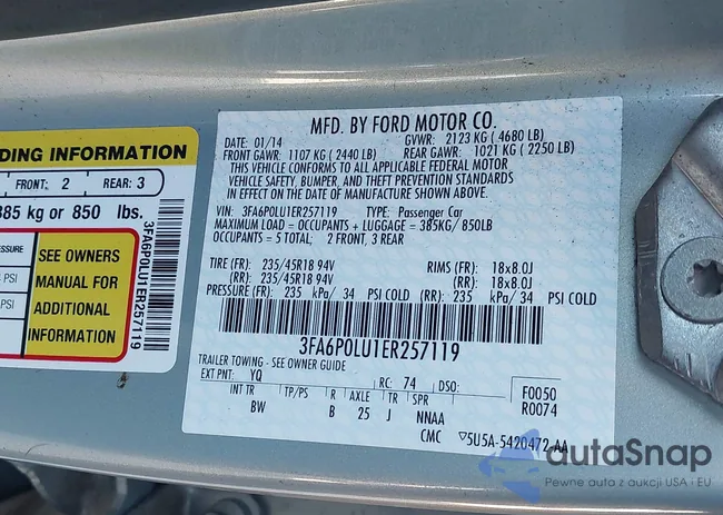 3FA6P0LU1ER257119: 44510639