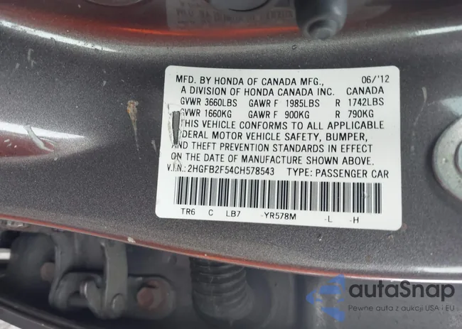 2HGFB2F54CH578543: 44511720