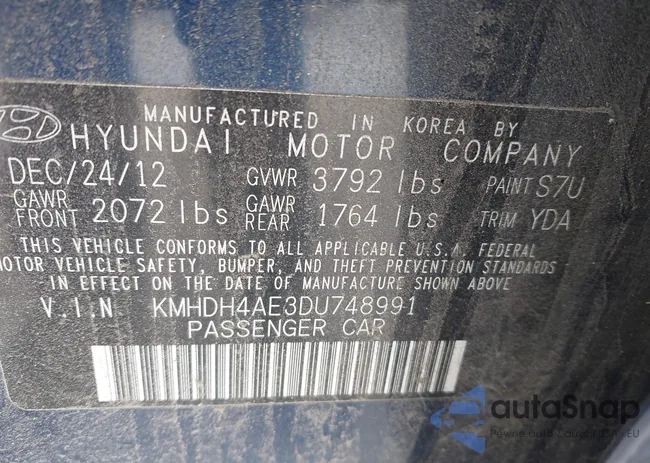 KMHDH4AE3DU748991: 44511910