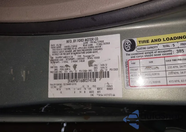 3FAHP07168R274138: 44512020