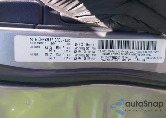 1C4RJFBG6EC415136: 44512040