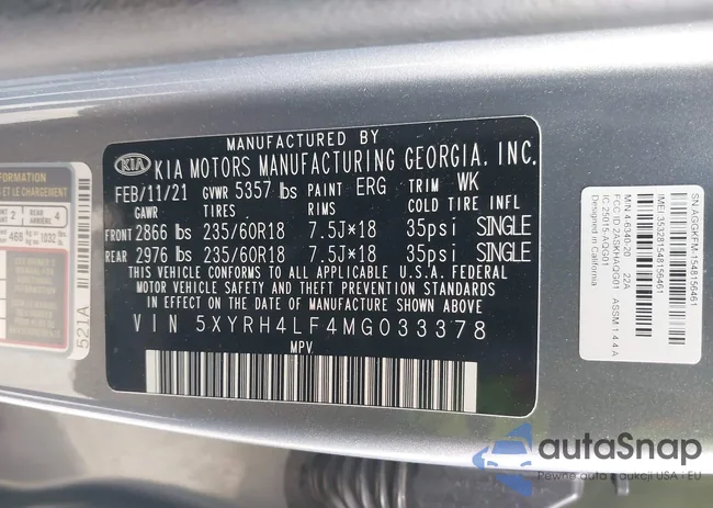 5XYRH4LF4MG033378: 44512063