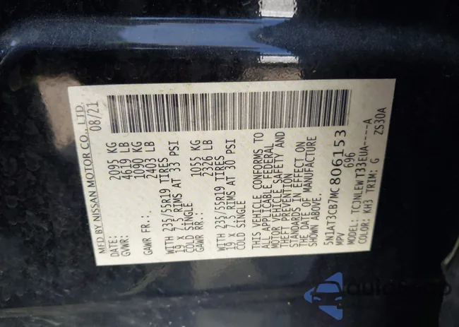 5N1AT3CB7MC806153: 44512110