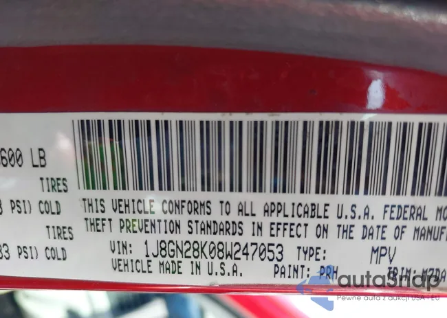 1J8GN28K08W247053: 44511359