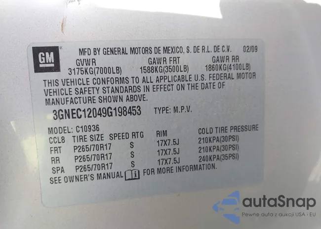 3GNEC12049G198453: 44511364