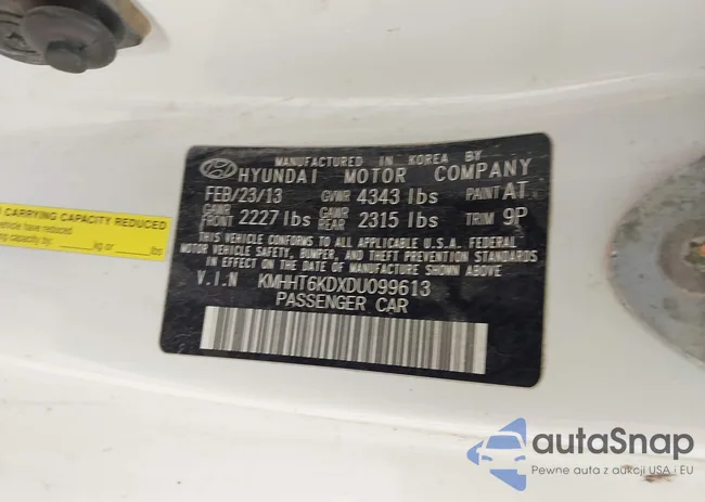 KMHHT6KDXDU099613: 44511368