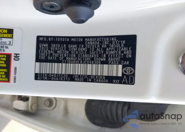 2T1BURHE8JC048306: 44512702