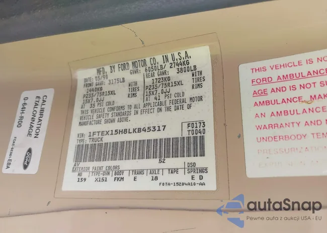 1FTEX15H8LKB45317: 44512878