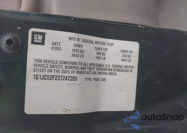 1G1JC52F237247289: 44512892
