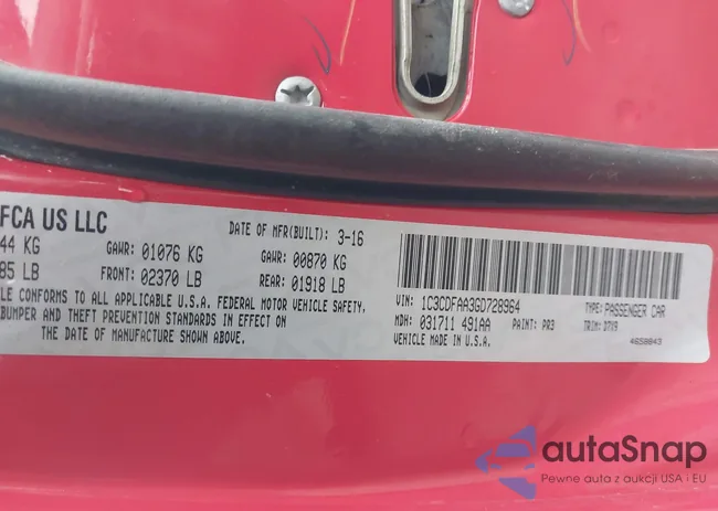 1C3CDFAA3GD728964: 44513055