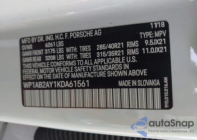 WP1AB2AY1KDA61561: 44512239