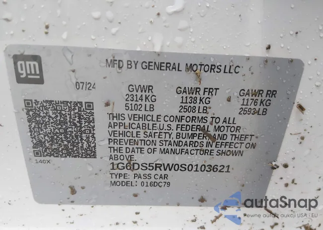 1G6DS5RW0S0103621: 44512352