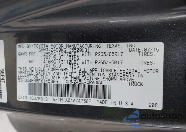 5TFUU4EN8FX145806: 44512414