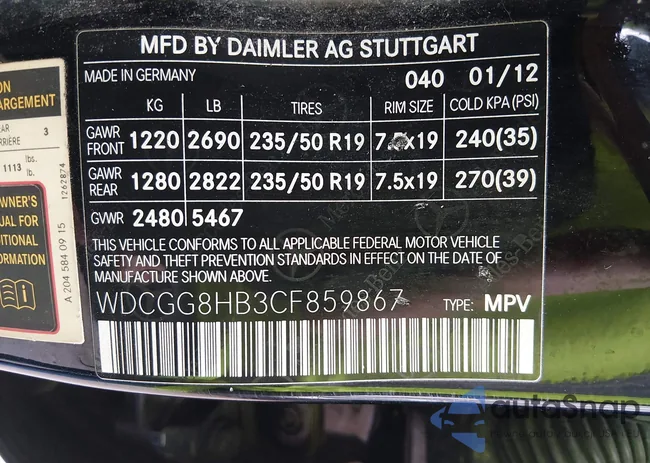 WDCGG8HB3CF859867: 44513876